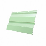 Металлический сайдинг GL корабельная доска 0,45 мм PE, цвет: RAL 6019