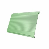 Металлический сайдинг Вертикаль Gofr GL 0,45 PE, цвет: 6019