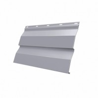 Металлический сайдинг GL корабельная доска 0,45 мм PE, цвет: RAL 7004