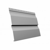 Металлический сайдинг GL корабельная доска XL 0,45 мм Drap, цвет: 7004