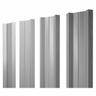 Штакетник М-образный А 0.45 Drap TX RAL 7004