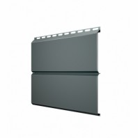 Металлический сайдинг Экобрус, GL 0,45 PE, цвет: 7005