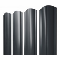 Круглый фигурный штакетник 0.5 Drap TX RAL 7016