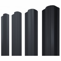 М-образный А фигурный штакетник 0.5 Satin RAL 7024