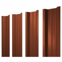 П-образный штакетник 0.5 Satin Matt RAL 8004