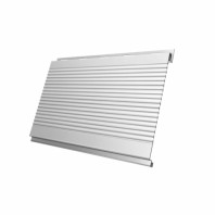 Металлический сайдинг Вертикаль Gofr GL 0,5 Satin, цвет: RAL 9003