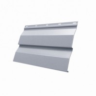 Металлический сайдинг GL корабельная доска 0,5 мм Satin, цвет: RAL 9006