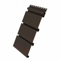 Софит Grand Line Estetic, виниловый скрытая перфорация, цвет: коричневый