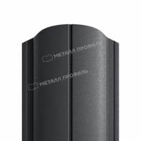 Штакетник круглый МП, Ellipse-O, 0.45 мм Viking MP, RAL 7024