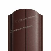 Штакетник круглый МП, Ellipse-O, 0.45 мм Viking MP, RAL 8017