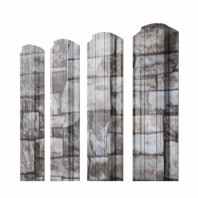 Прямоугольный фигурный штакетник 0.45 Print Elite Fine Stone