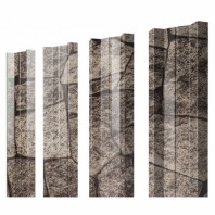 Штакетник М-образный А 0.45 Print Elite King Stone