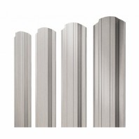 Прямоугольный фигурный штакетник 0.45 Print Elite Milky Wood