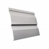 Металлический сайдинг GL корабельная доска XL 0,45 мм Print Twincolor, цвет: Milky Wood