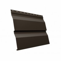 Металлический сайдинг GL корабельная доска XL 0,5 мм GreenСoat Pural Matt, цвет: RR 32