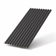 Волнистый лист Ондулин Smart, цвет: серый