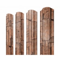 Прямоугольный фигурный штакетник 0.45 Print Elite Sand Stone