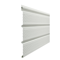 Софит для подшивки кровли Docke STANDART Т4 с полной перфорацией, Пломбир