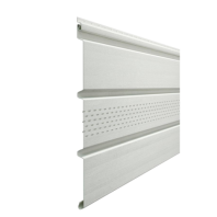 Подшивка, софит Docke STANDART Т4 с центральной перфорацией, Пломбир