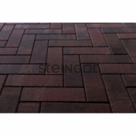 Плитка тротуарная Steingot, паркет, цвет: эмбер