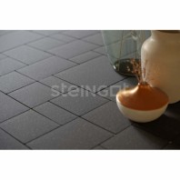 Плитка тротуарная Steingot, бавария, цвет: черная