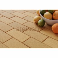 Плитка тротуарная Steingot, прямоугольник, цвет: желтый (верхний прокрас, минифаска), 200х100х60 мм