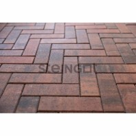 Плитка тротуарная Steingot, паркет, цвет: клинкер