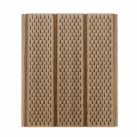 Софит Aquasystem, металлический полная перфорация, Printech 0.5 мм, Старый дуб