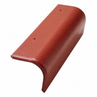 Минеральная боковая универсальная черепица Braas Protector, цвет: Вишня