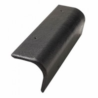 Минеральная боковая универсальная черепица Braas Protector, цвет: Черный