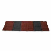 Композитная черепица Metrotile IShingle Цвет: Красно-черный