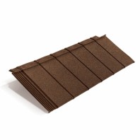 Композитная черепица Metrotile IPanel Цвет:Бургундия