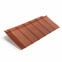 Композитная черепица Metrotile IPanelЦвет:Коралловый