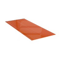 Желоб ендовы Q, Eurovent, красный, L=2000 мм