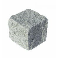 Гранитная брусчатка Мансуровская, колотая 100х100х100 мм