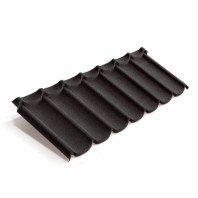 Композитная черепица Metrotile MistralЦвет:Черный