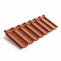 Композитная черепица Metrotile Mistral Цвет:Коралловый