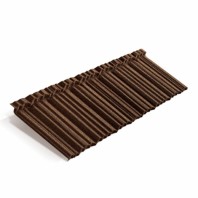 Композитная черепица Metrotile MetroShake II Цвет: Бургундия