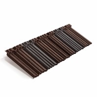Композитная черепица Metrotile MetroShake II Цвет: Кофейно-серый