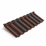 Композитная черепица Metrotile MetroBond Цвет: Кофейно-серый