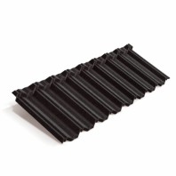 Композитная черепица Metrotile MetroClassic Цвет: Черный