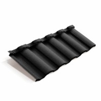 Композитная черепица Metrotile MetroRoman Цвет: Черный