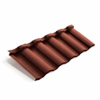 Композитная черепица Metrotile MetroRoman Цвет: Красный