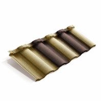 Композитная черепица Metrotile MetroRoman Цвет: Цедар-браун