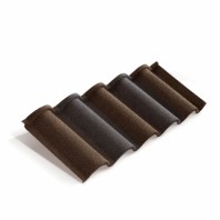 Композитная черепица Metrotile Romana Цвет: Кофейно-серый