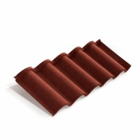 Композитная черепица Metrotile Romana Цвет: Красный