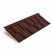 Композитная черепица Metrotile MetroViksen Цвет:Бордо