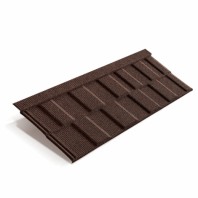 Композитная черепица Metrotile MetroViksen Цвет:Кофе