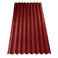 Волнистый лист Ондалюкс, цвет: бордо