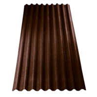 Волнистый лист Ондалюкс, цвет: коричневый